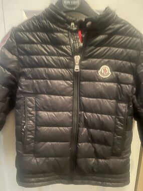 Moncler Kids Black Puffer Jacket